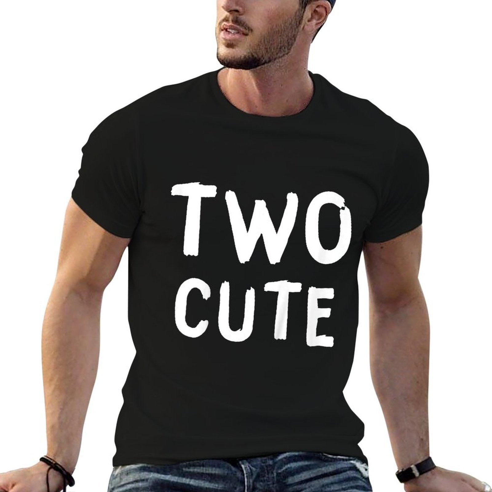 Kids Birthday Boy 2 Two Cute Toddler Boys 2nd Birthday  High-quality Stitching T-Shirt