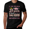 Womens It Took This Queen 21 Years To Look This Good 21st Birthday  Graphic-printed T-Shirt