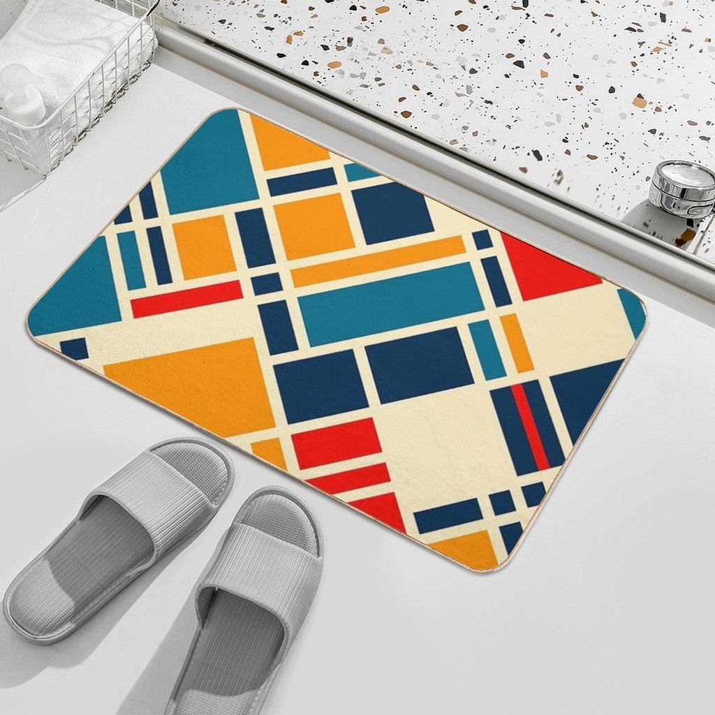 Colourful  Versatile Bath Mat