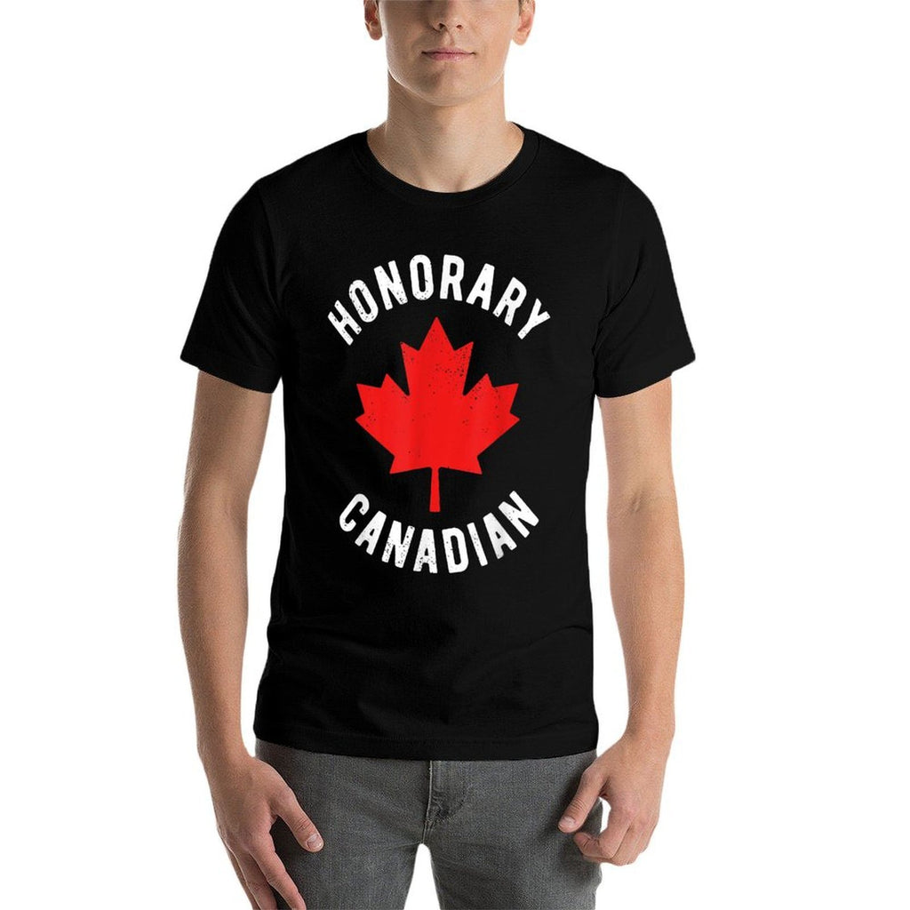 Honorary Canadian Canada Day Wedding Canadian By Marriage  Soft T-Shirt