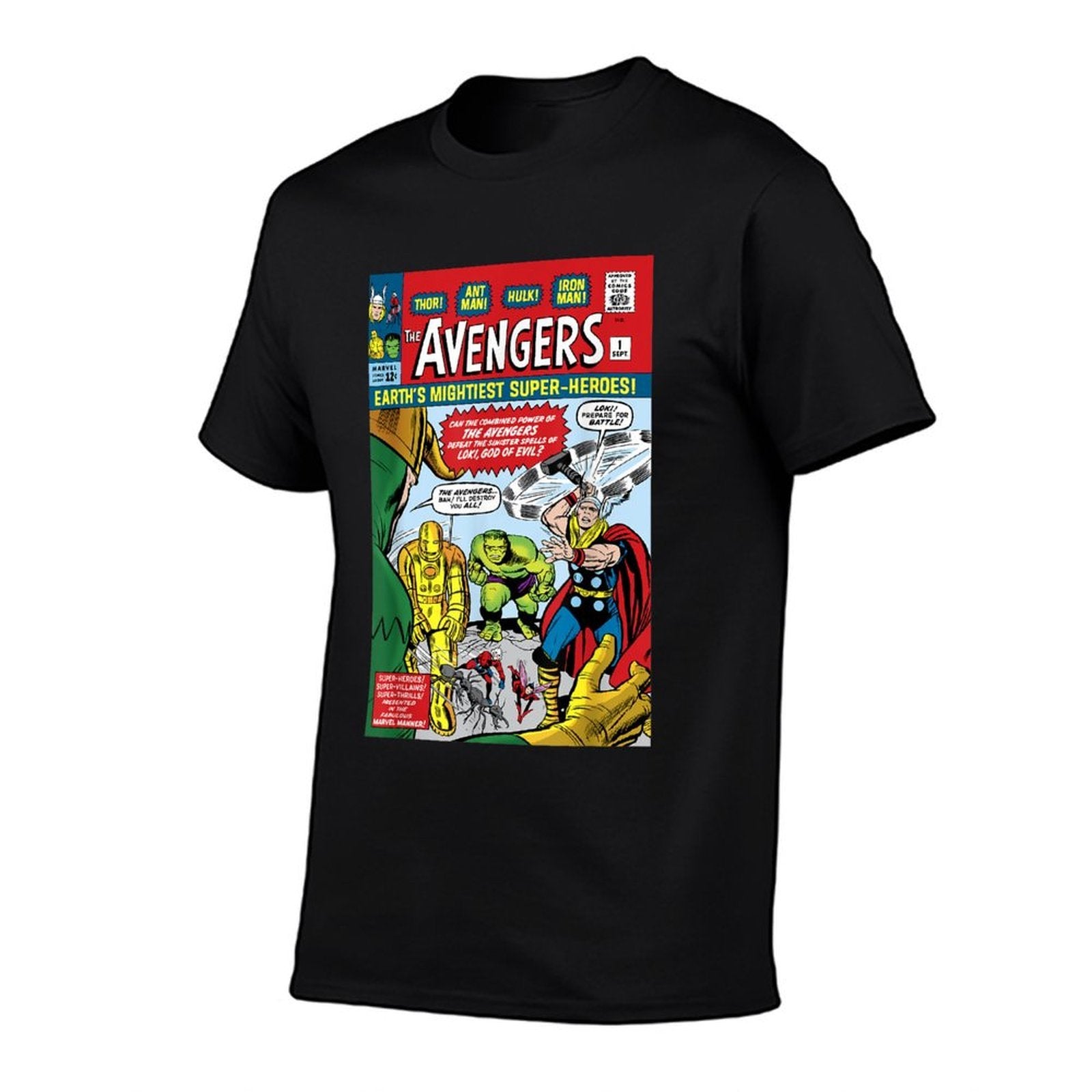 Marvel Avengers First Issue Comic Cover  Eco-friendly Material T-Shirt