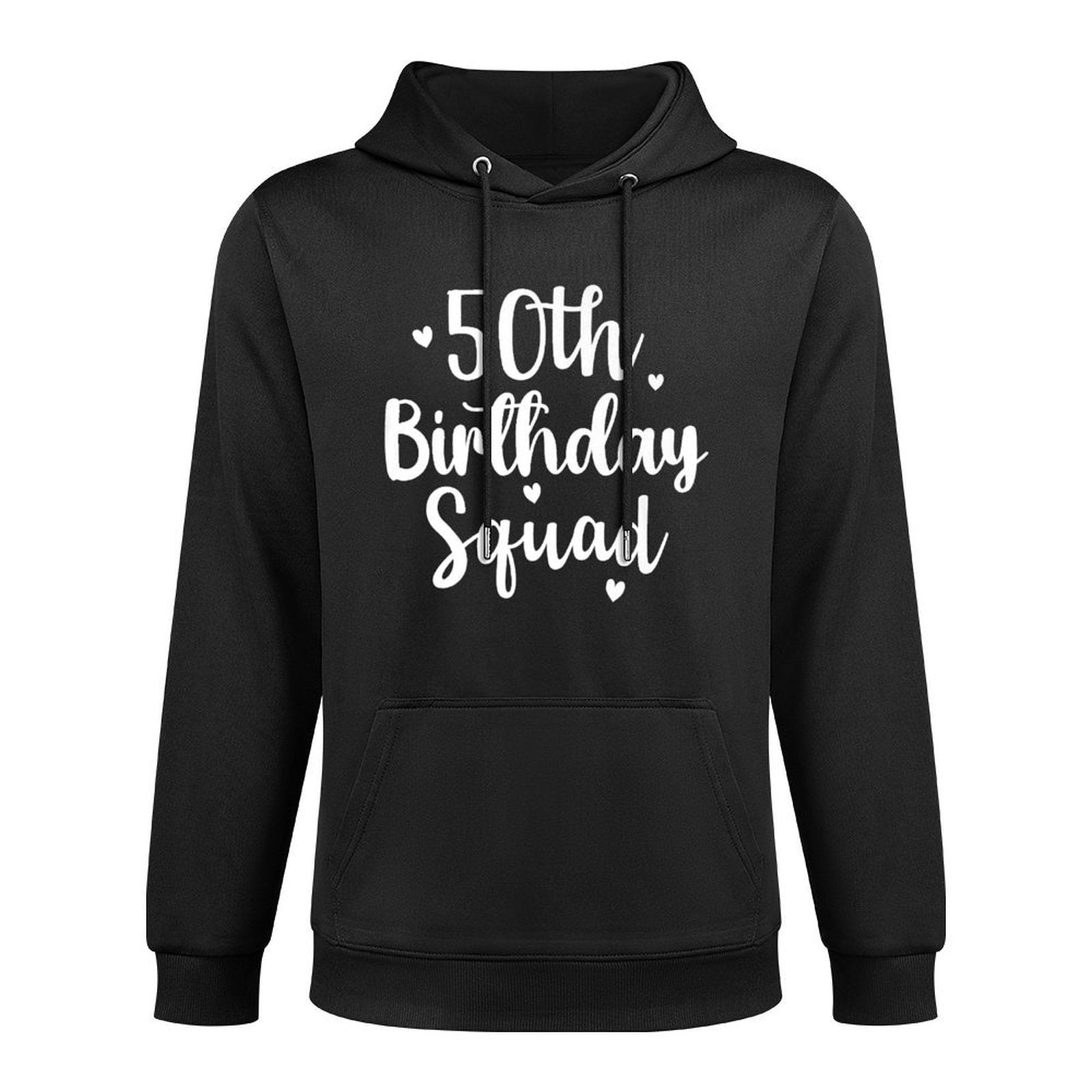 50th Birthday 50th Squad Funny 50th Birthday Group Birthday Premium Versatile Streetwear Hoodie