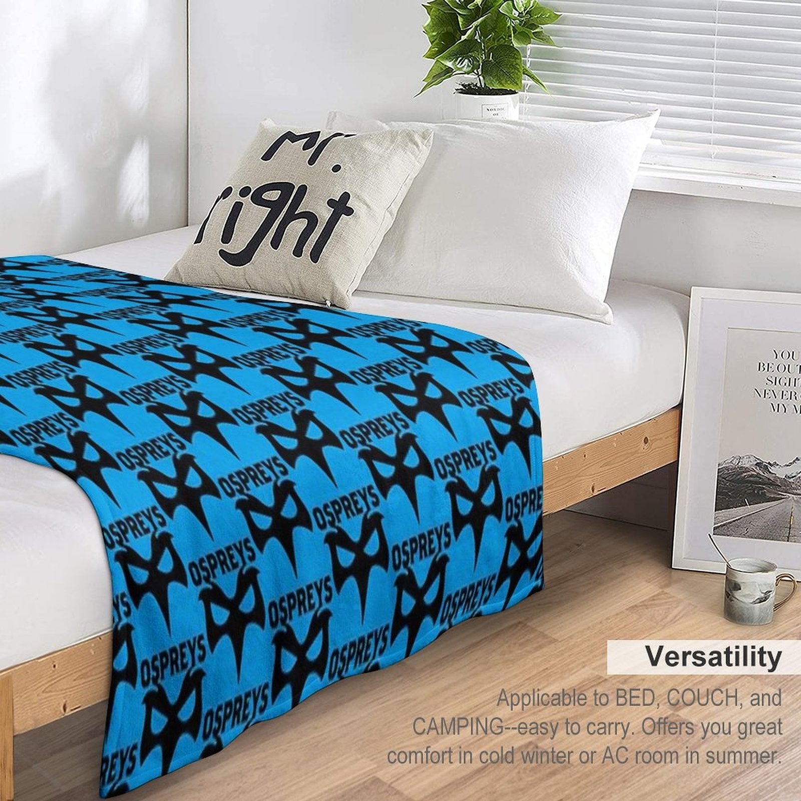 Ospreys Versatility Throw Blanket