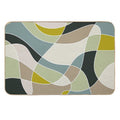 Cool Retro Abstract Design  Odorless Bath Mat