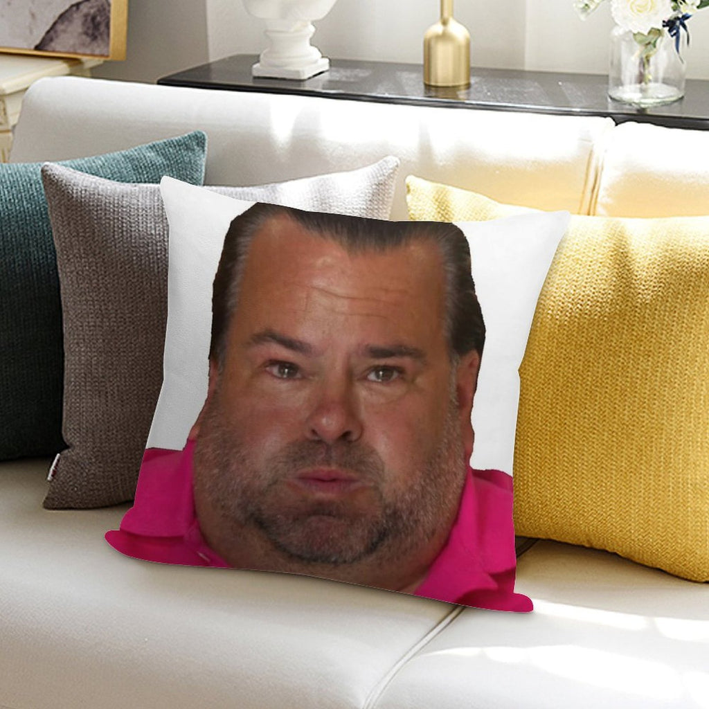 Big Ed Soft Washable Throw Pillow