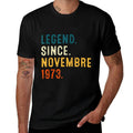 Funny 50 Years Old November 1973 Vintage Retro 50th Birthday  Polyester Blend T-Shirt
