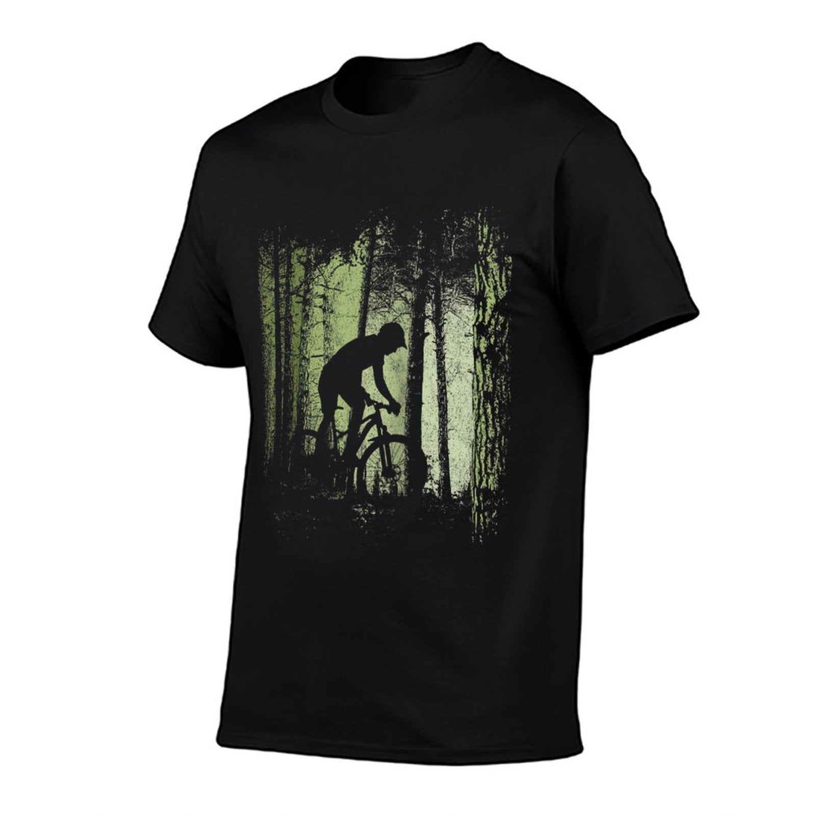 Twilight Forest Trail Bike Cyclist Offroad Downhill MTB Raglan Baseball  Odor-resistant T-Shirt