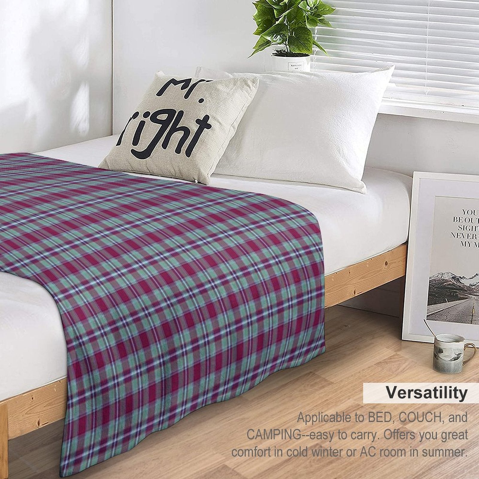 Clan Spence Tartan Travel-friendly Throw Blanket
