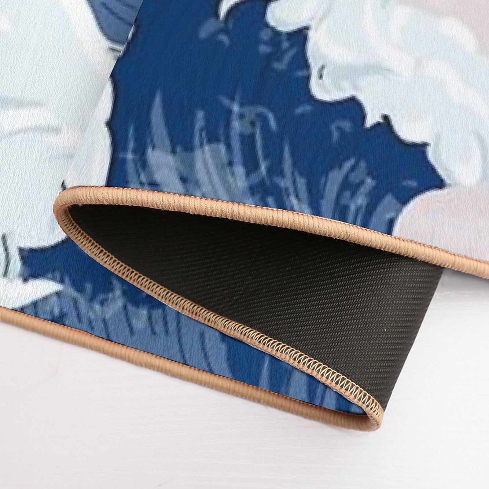 Ocean Waves  Absorbent Bath Mat