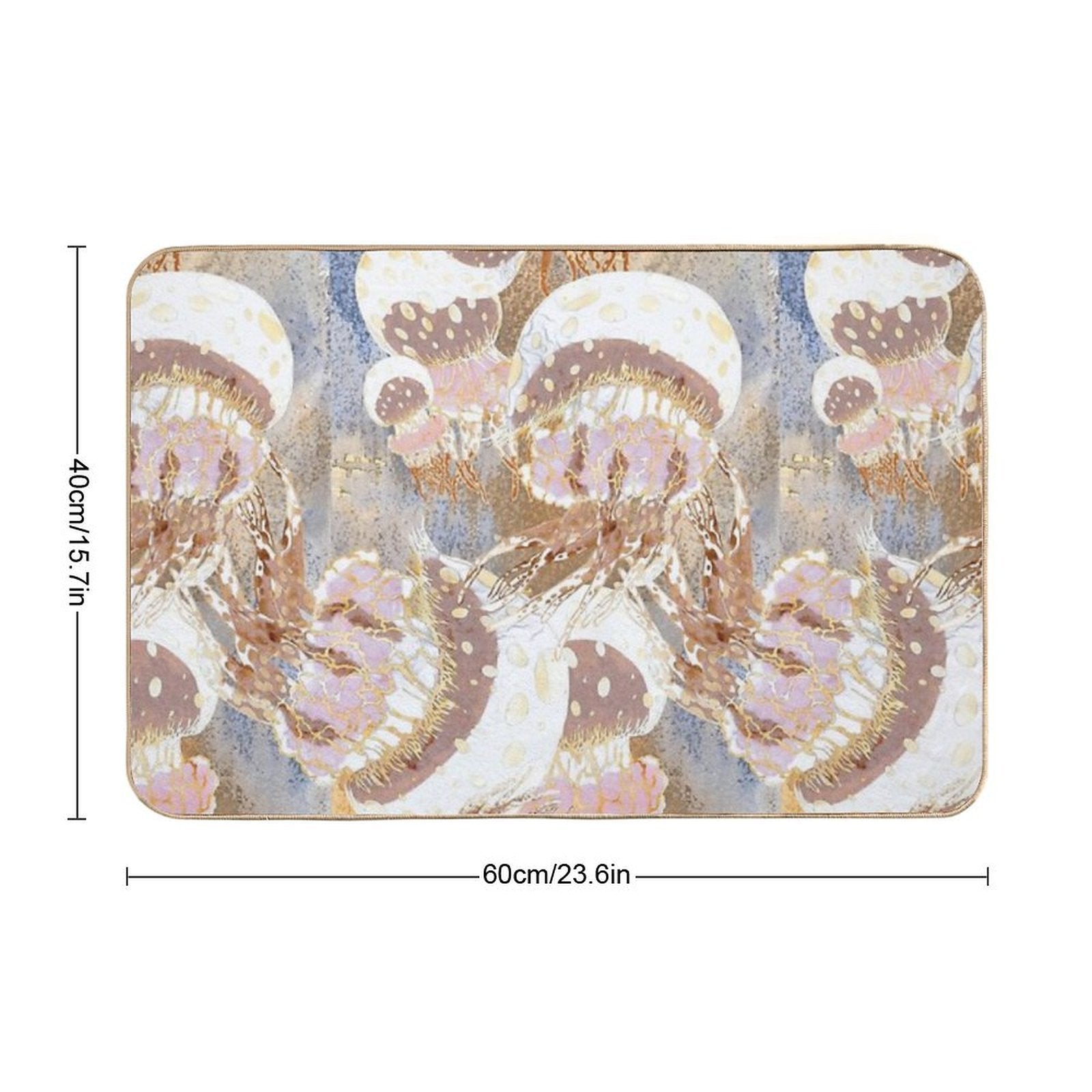 Janes Jelly Jam RB  Odorless Bath Mat
