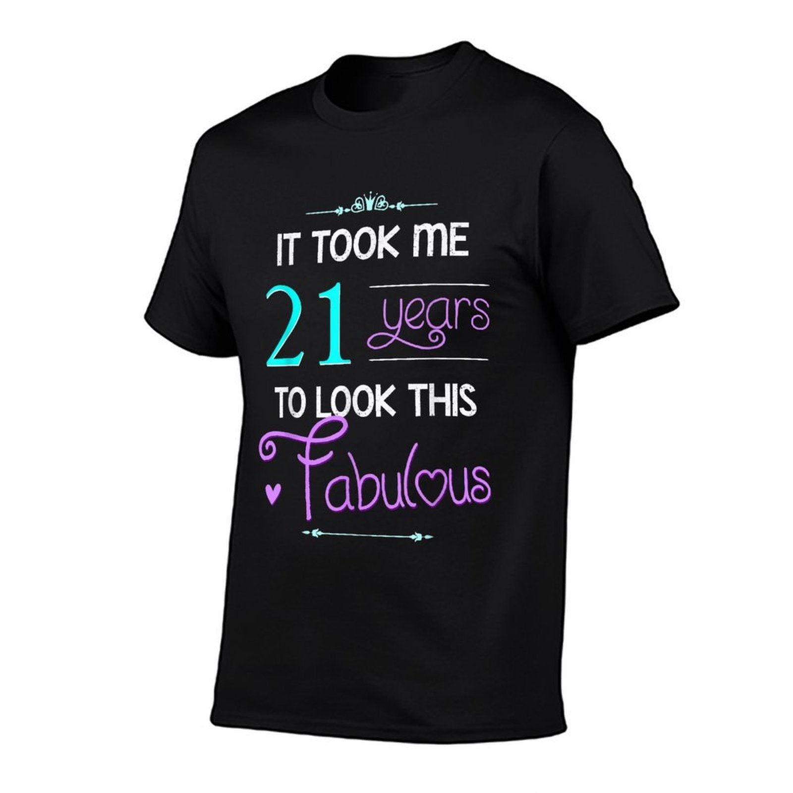 21st Birthday Shirt Fabulous 21 Year Old Tshirt  Relaxed-fit T-Shirt