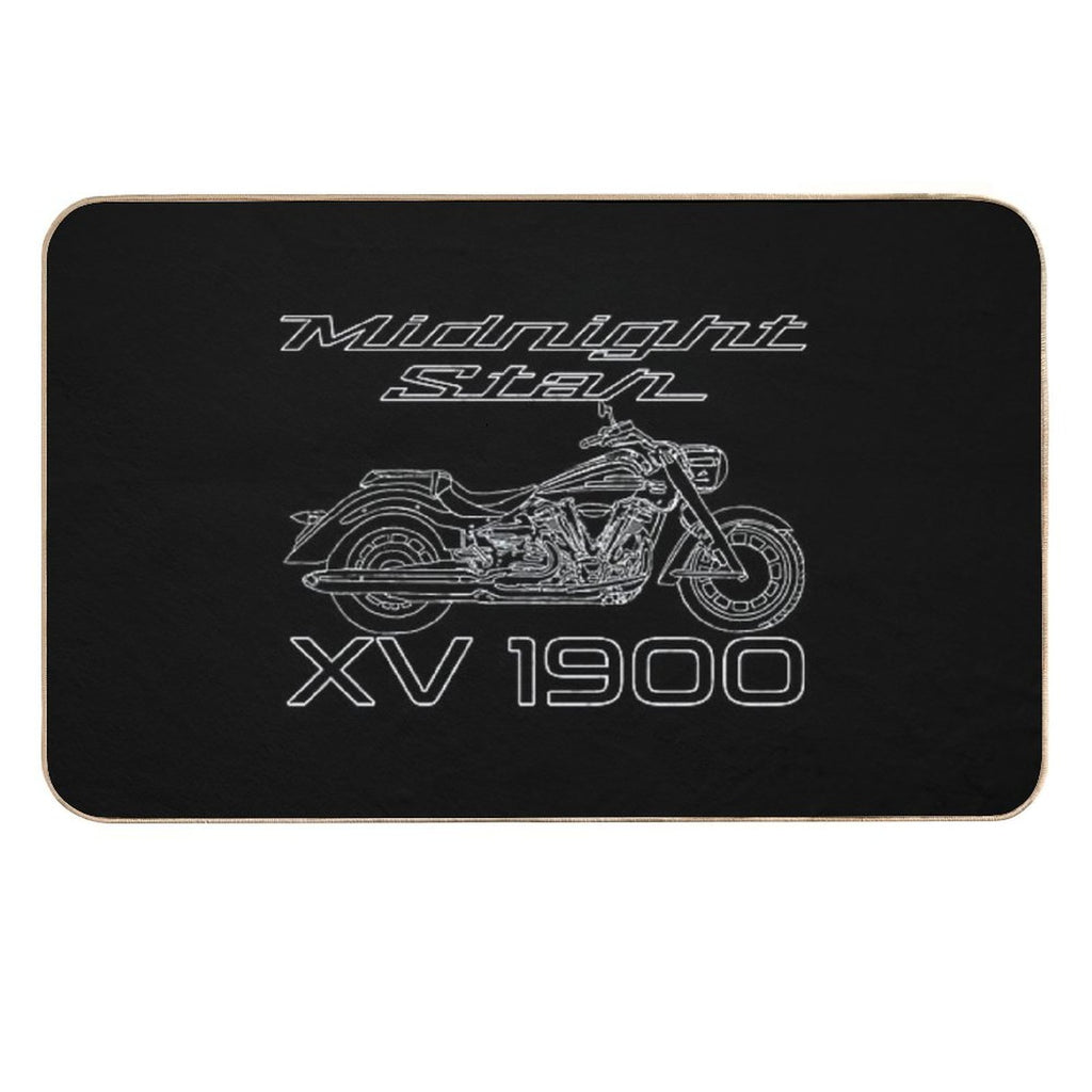 Midnight Star XV 1900 Bike  Odorless Bath Mat