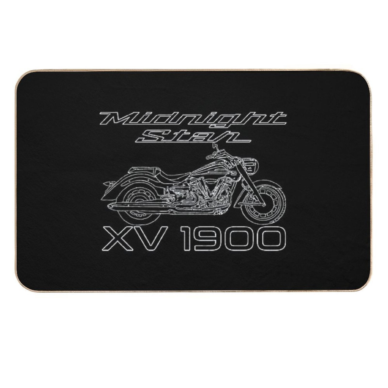 Midnight Star XV 1900 Bike  Odorless Bath Mat