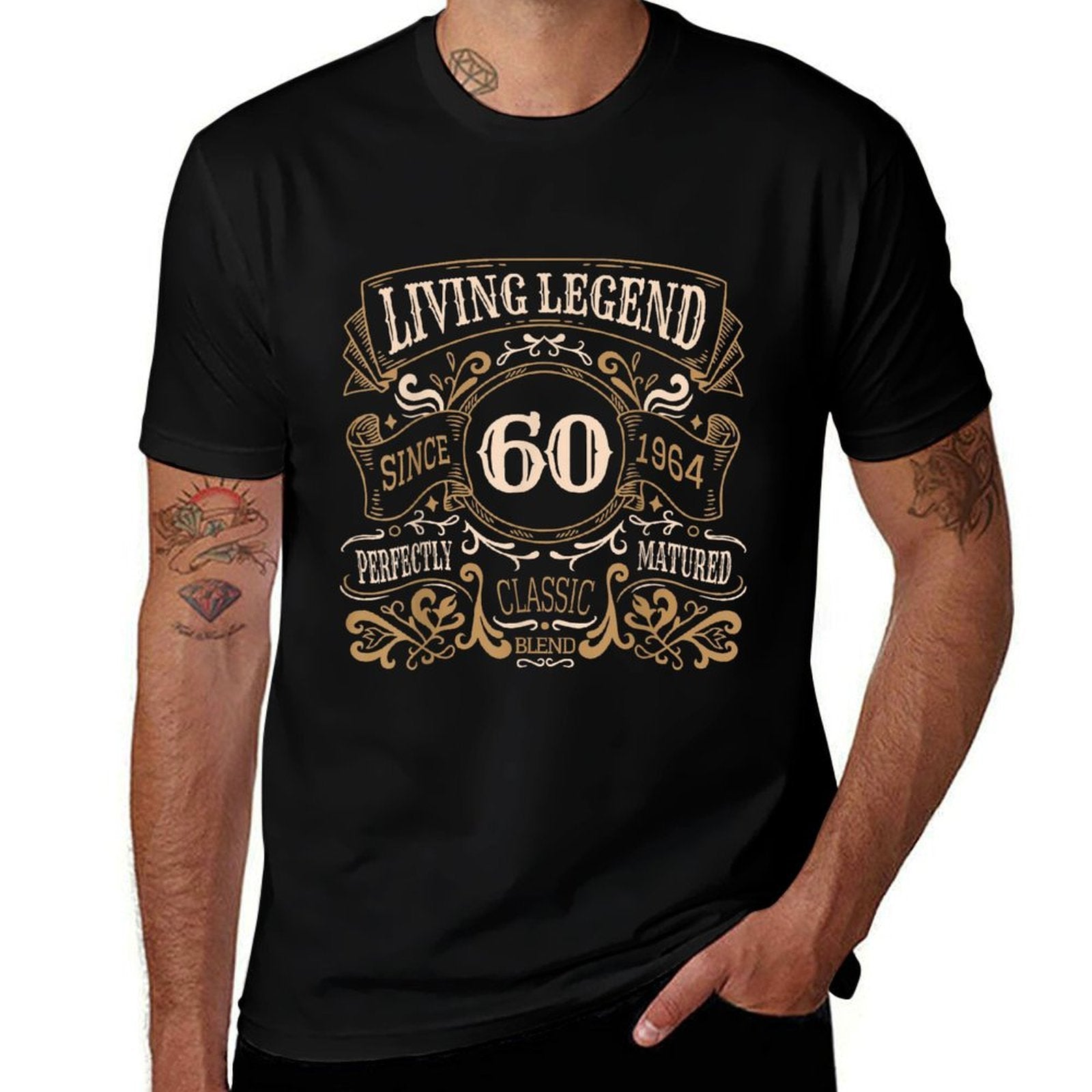 Living Legend Since 1964 Personalized Birthday 60th Birthday  Quick-drying T-Shirt