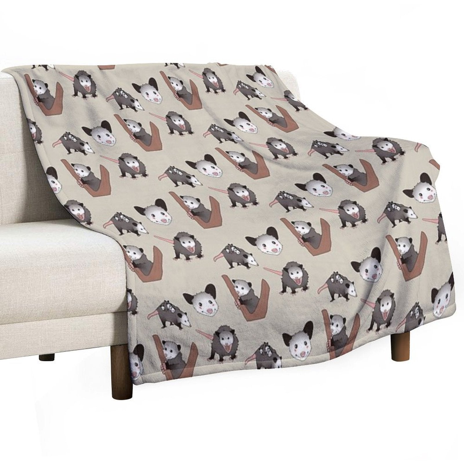 Opossums Pack Comfort Throw Blanket