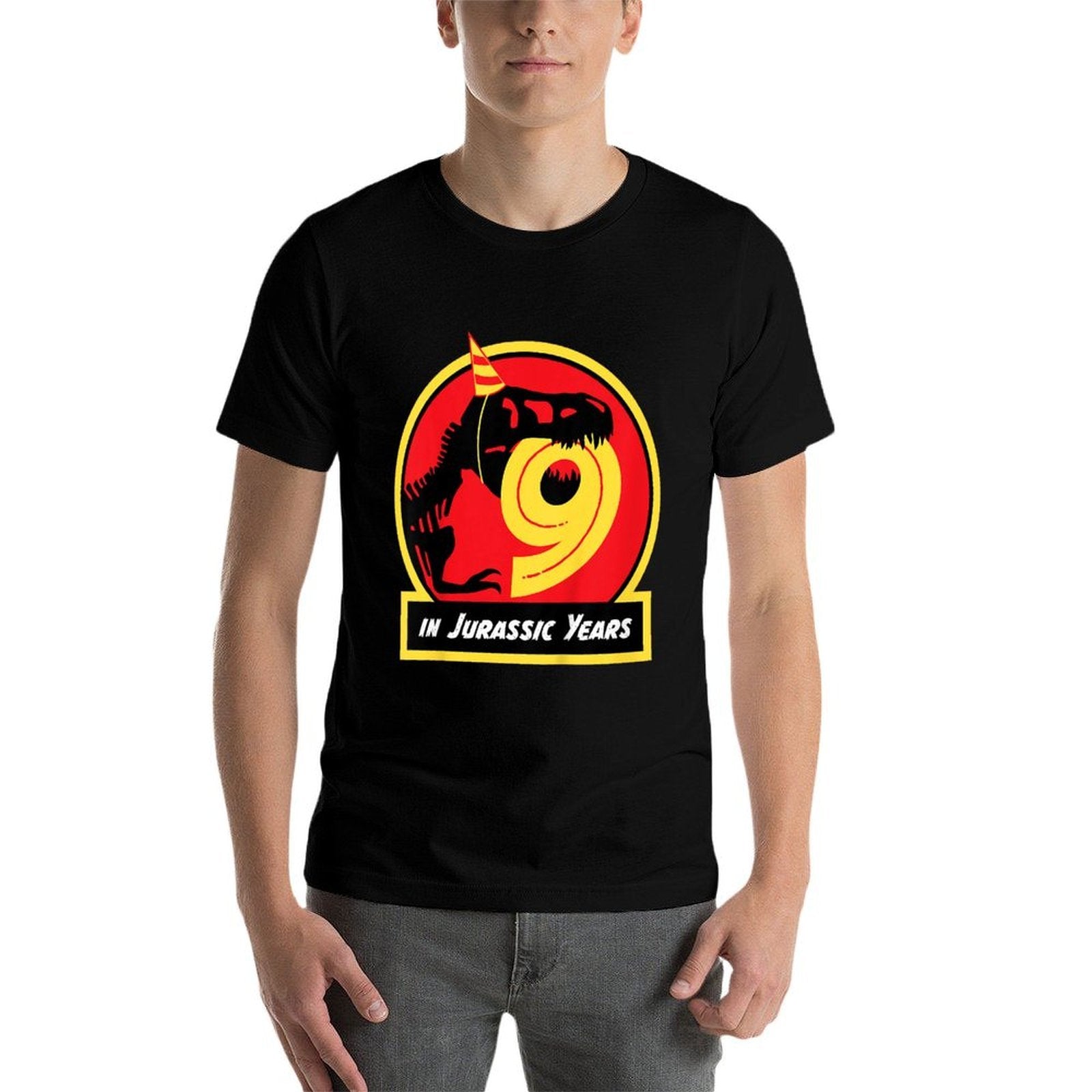 Kids Birthday Dinosaur 9 Year Old Jurassic T-rex  Affordable Price T-Shirt