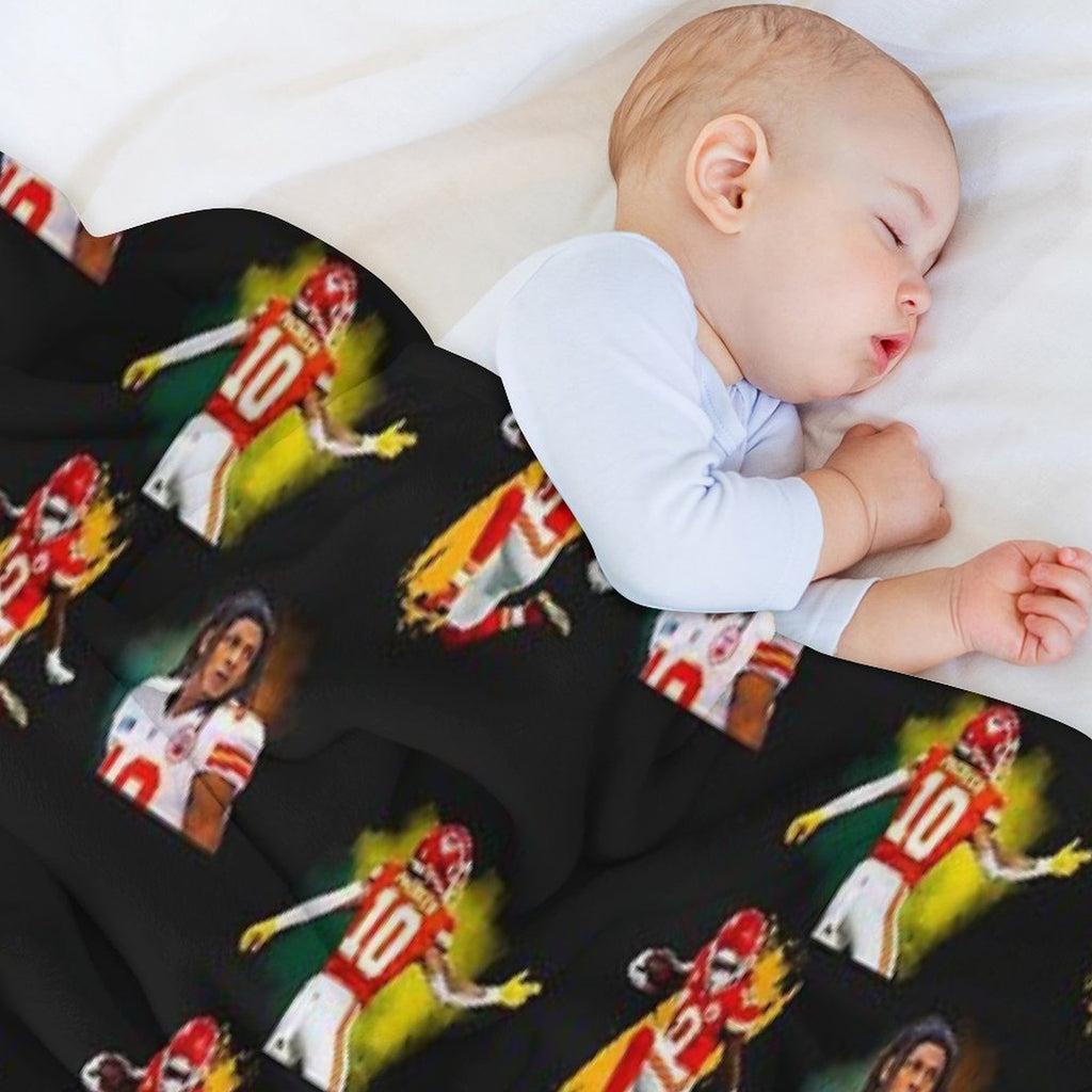 Isiah Pacheco HD Sticker Set  T Shirt Anti-pilling Throw Blanket