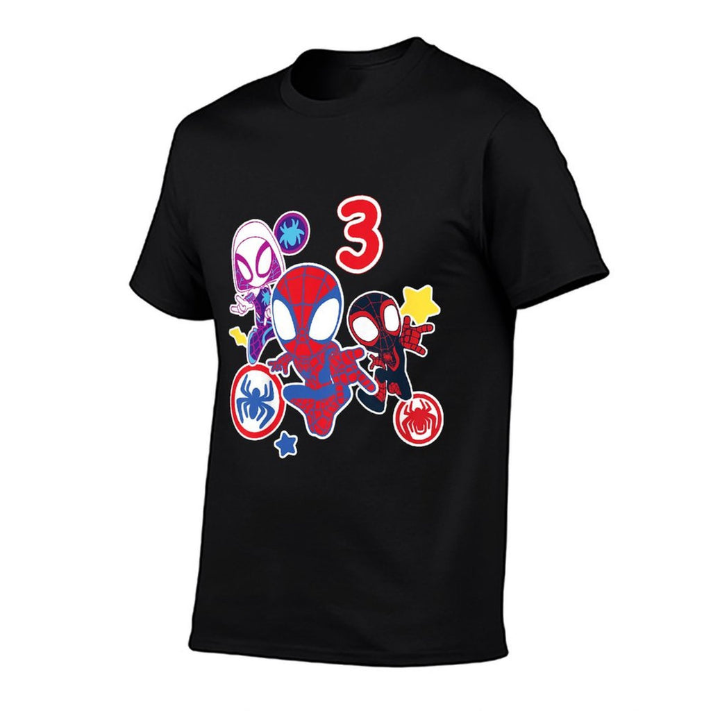 Marvel Spidey And His Amazing Friends 3 Year Old Birthday  Trendy Pattern T-Shirt
