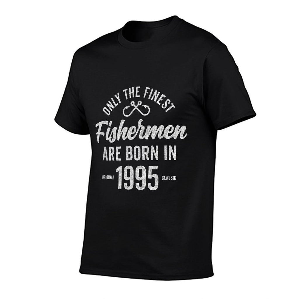 30 Year Old Fisherman Fishing 1995 30th Birthday  Tagless Design T-Shirt