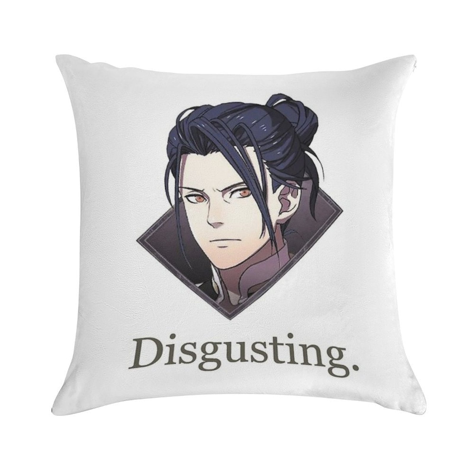 Felix Disgusting V2 Soft Washable Throw Pillow