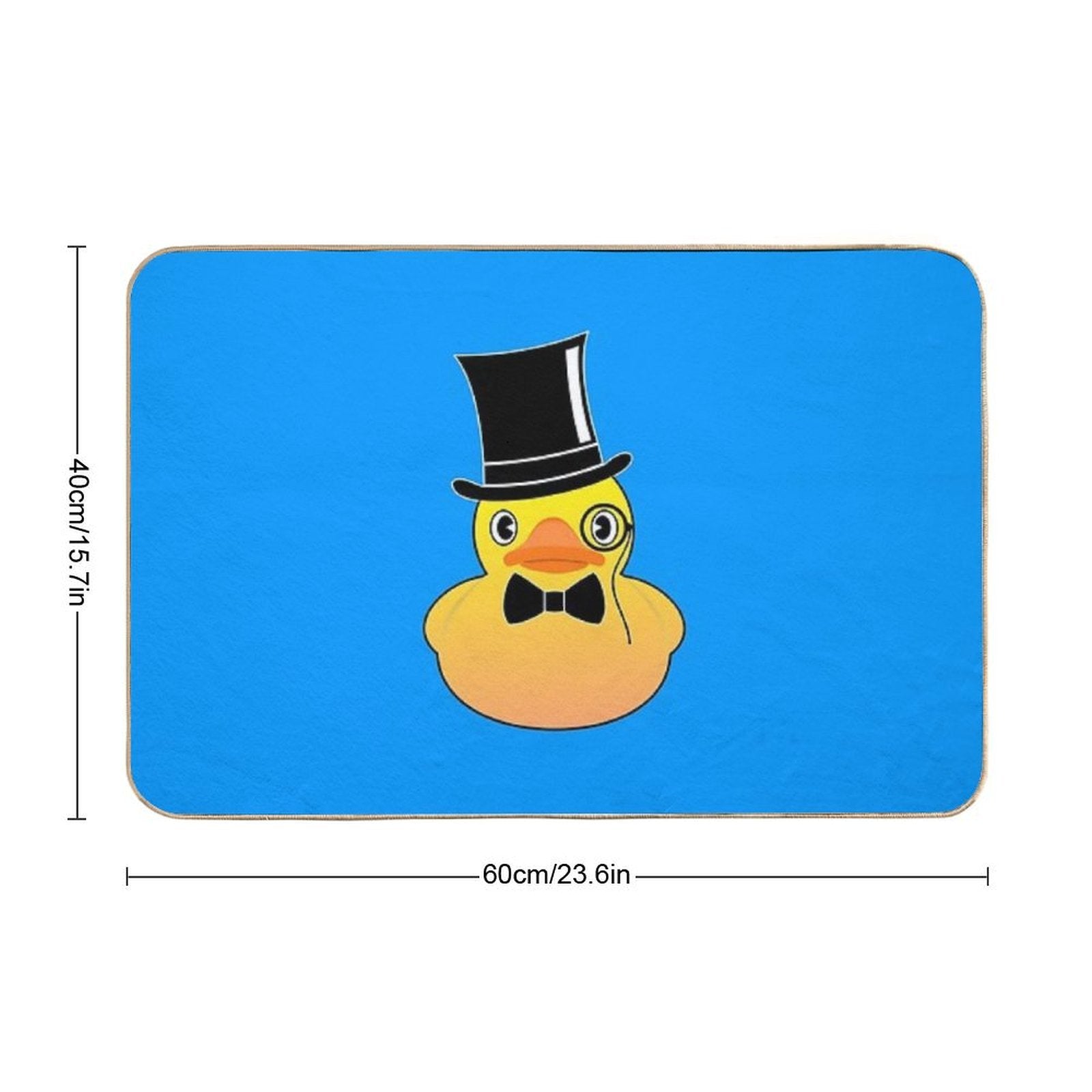 Rubber Duck Ducky  Versatile Bath Mat