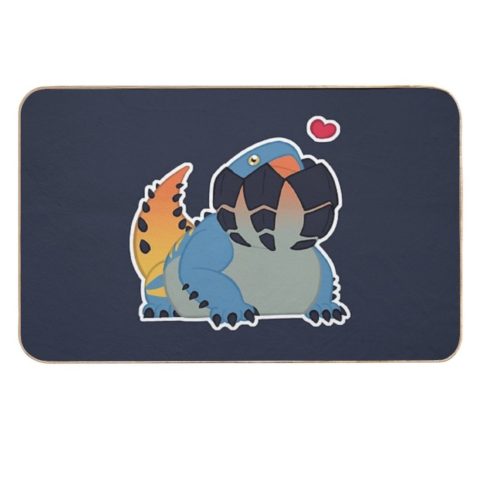 Monster Hunter Dodogama  Stain-Proof Bath Mat