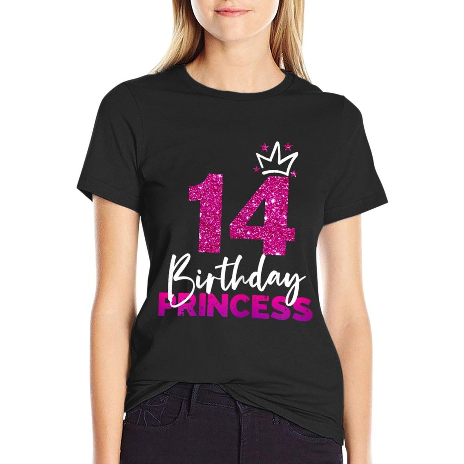 14th Birthday Princess Gift 14th Birthday  Lightweight T-Shirt