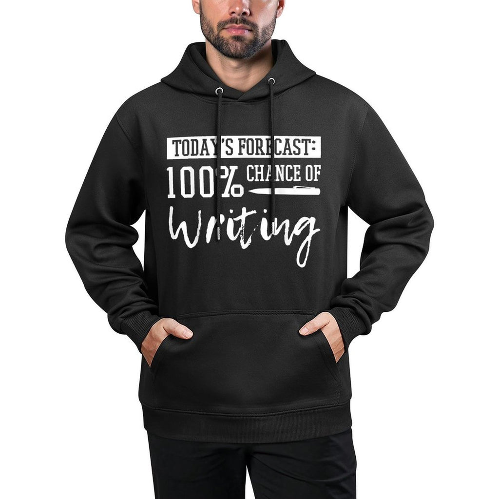 Author Journalist Teacher Writing Content Creator Gift Kangaroo Pocket Hoodie