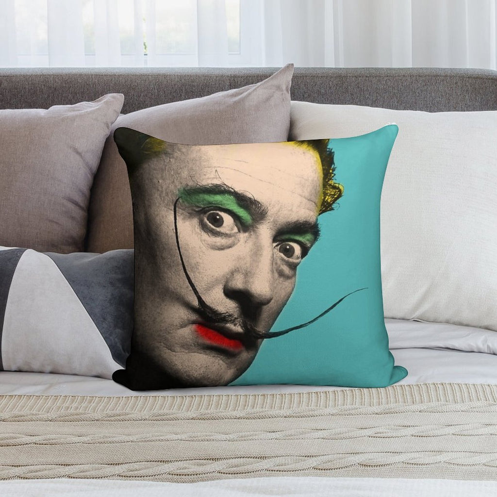 Salvador Dali Soft Anti-Pilling Throw Pillow