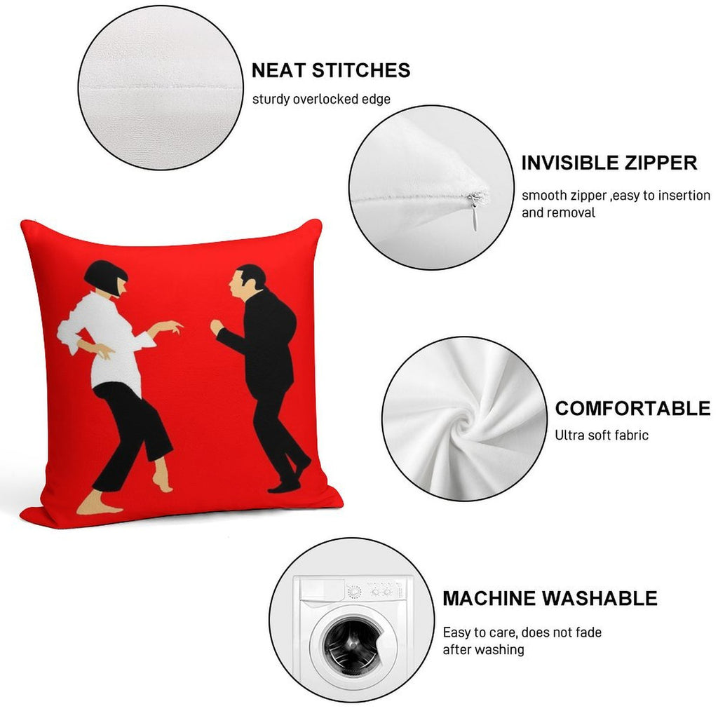 Pulp Fiction Soft Style Accent Throw Pillow