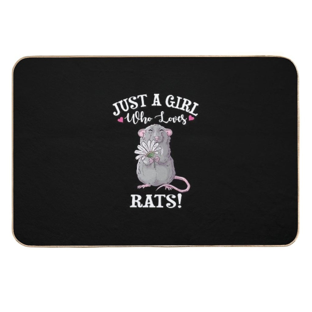 Pet Rat  Anti-Trip Bath Mat