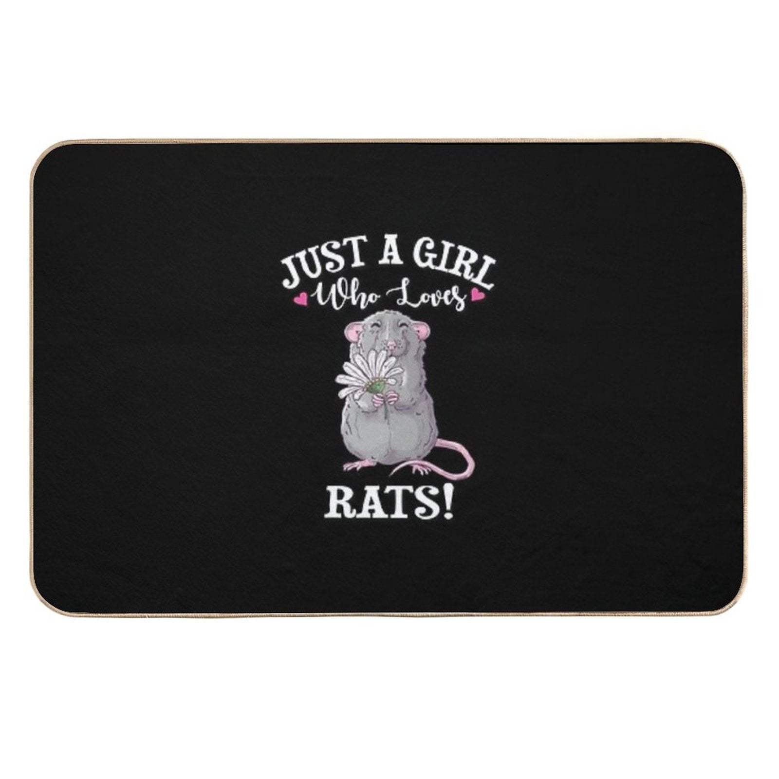 Pet Rat  Anti-Trip Bath Mat