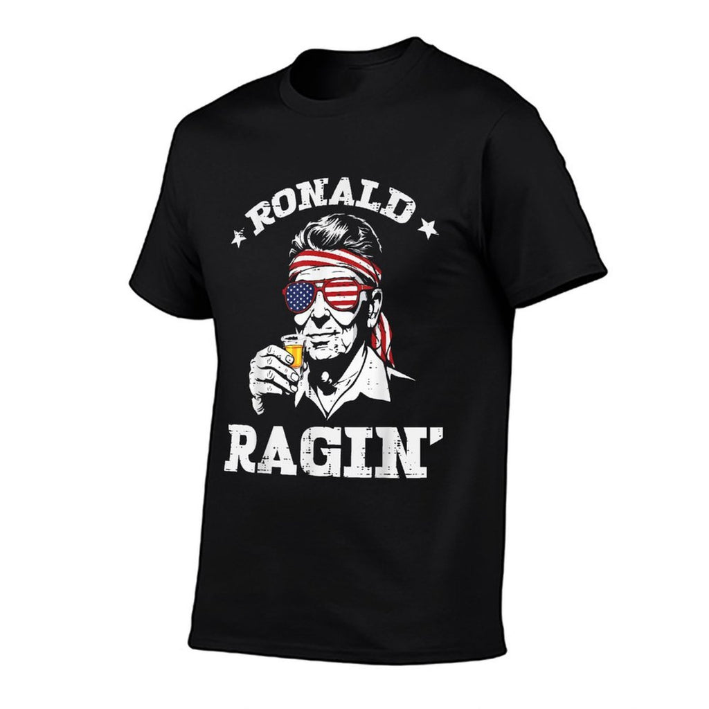 4th Of July Ronald Ragin Funny July Fourth Party Men Women Comfortable T-Shirt