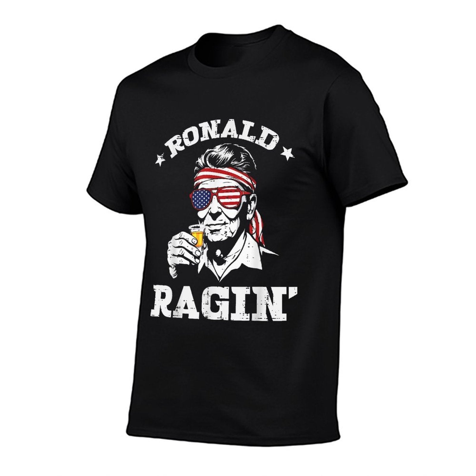 4th Of July Ronald Ragin Funny July Fourth Party Men Women Comfortable T-Shirt