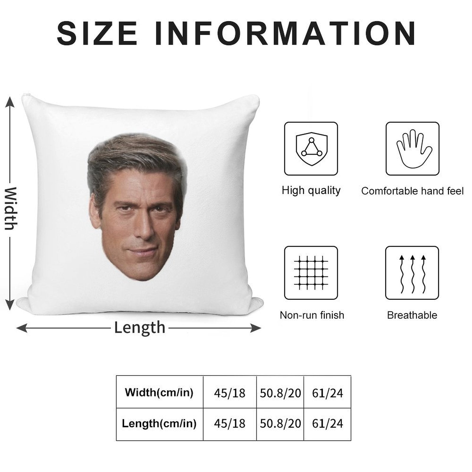 David Muirhead Soft Decorative Cover Throw Pillow