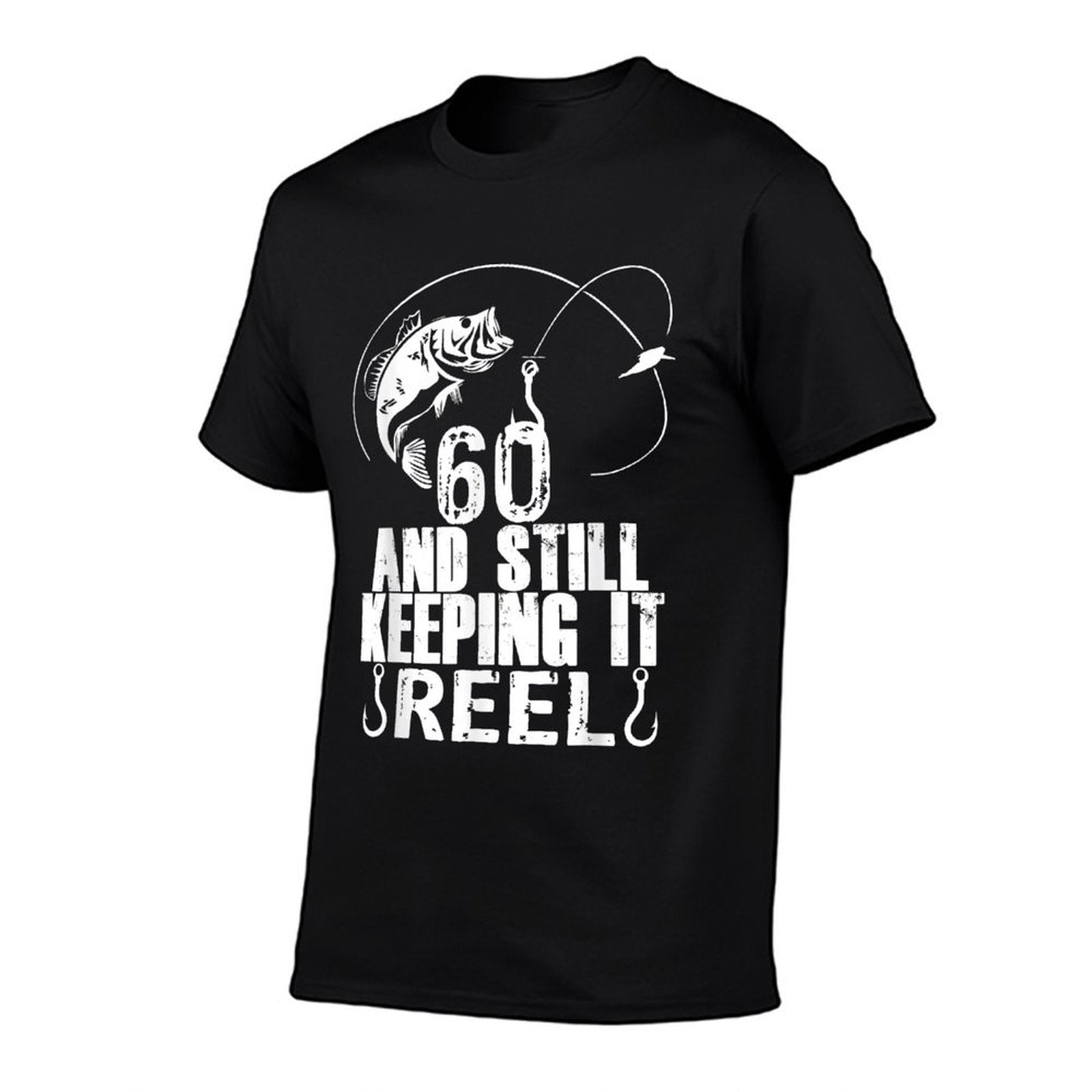 60th Birthday And Still Keeping It Reel Fishing  Soft T-Shirt