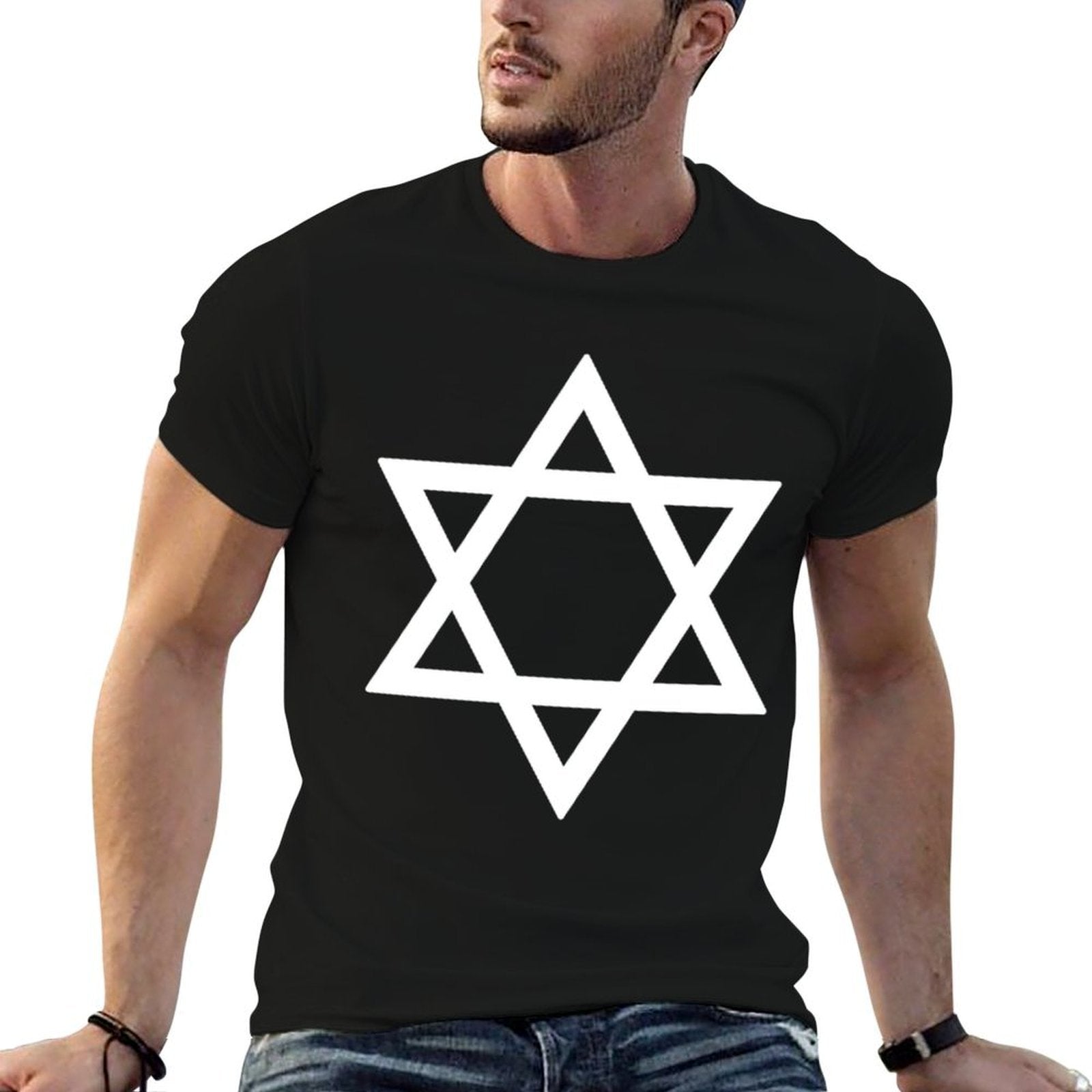 Star of David  Cotton T-Shirt