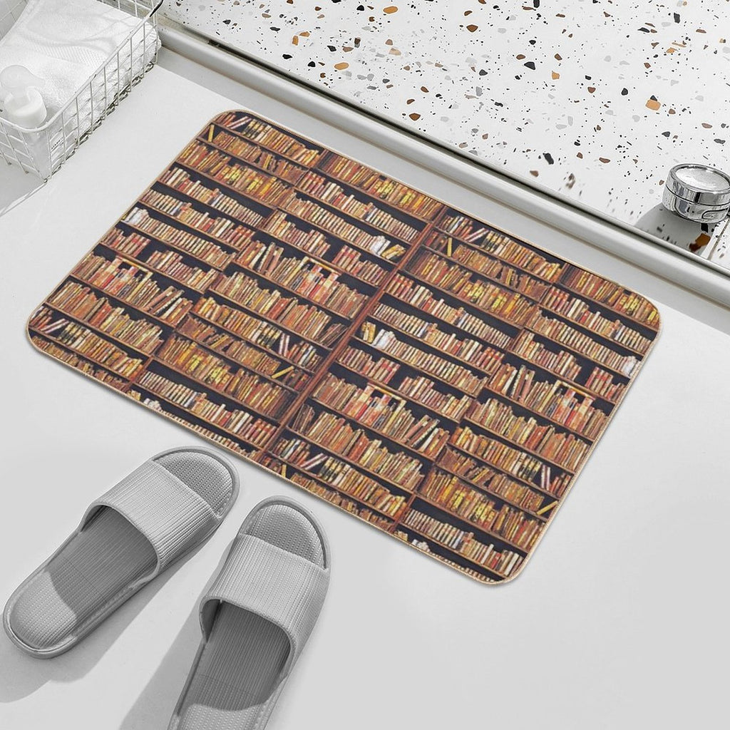 Bibliophile  Non-Slip Bath Mat
