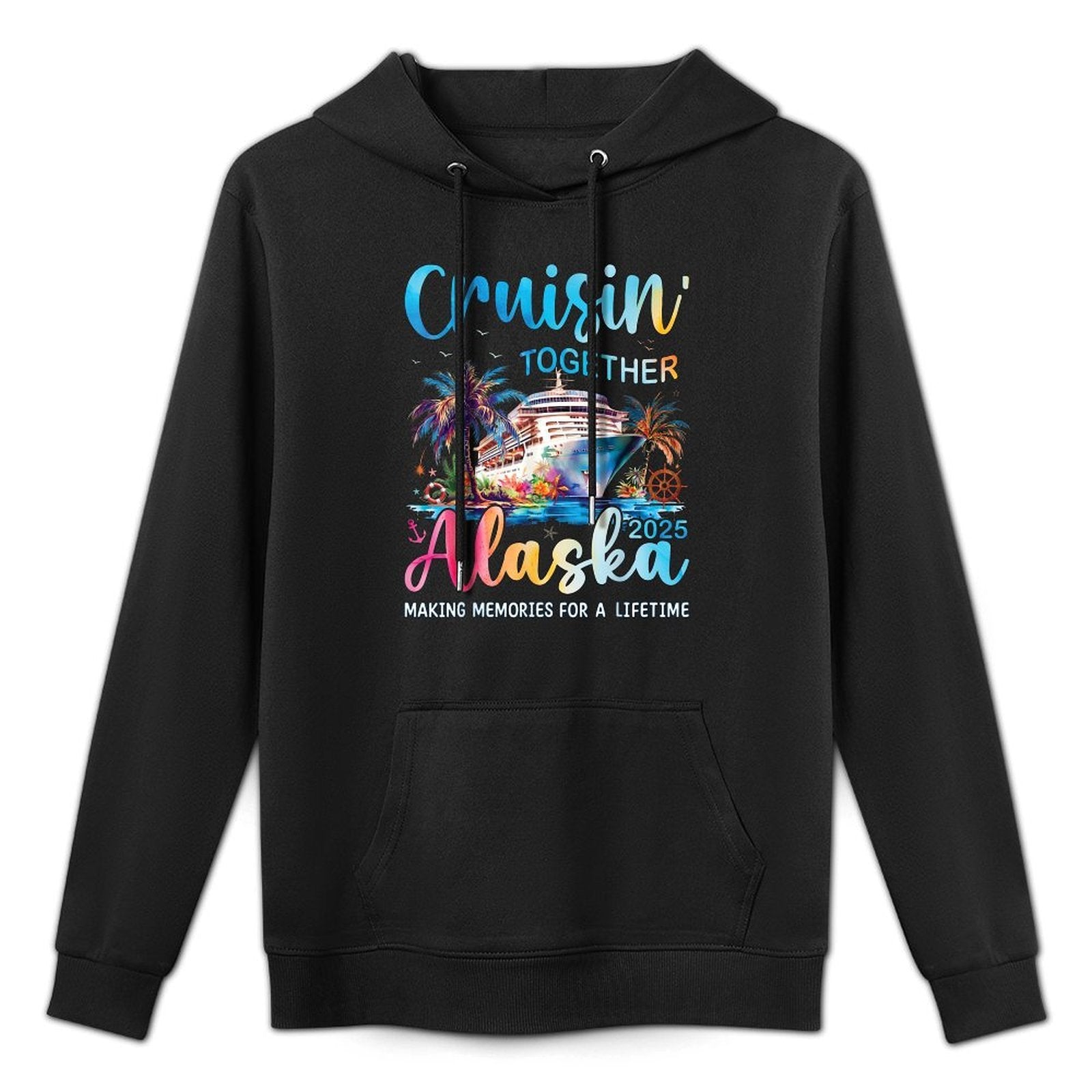 Alaska Cruise 2025 Family Matching Cruise Vacation Trip 2025 Unisex Design Hoodie