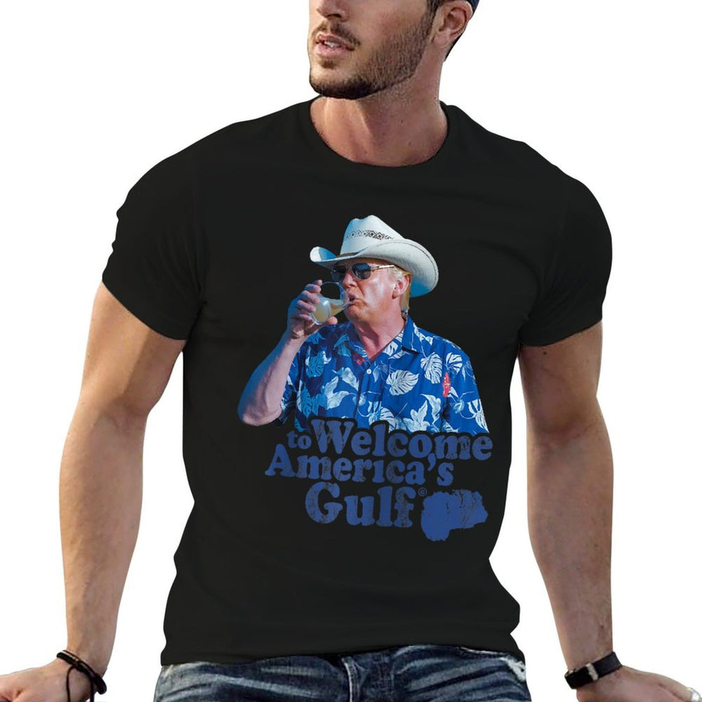 Welcome To America's Gulf Gulf of The United States Raglan Baseball  Moisture-wicking T-Shirt