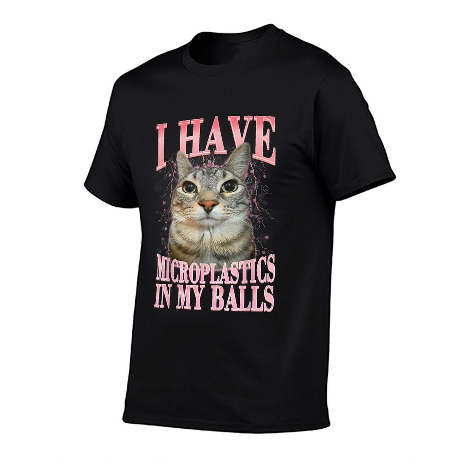 Funny Silly Cat Saying Funny Cat Meme Humor  Cotton T-Shirt