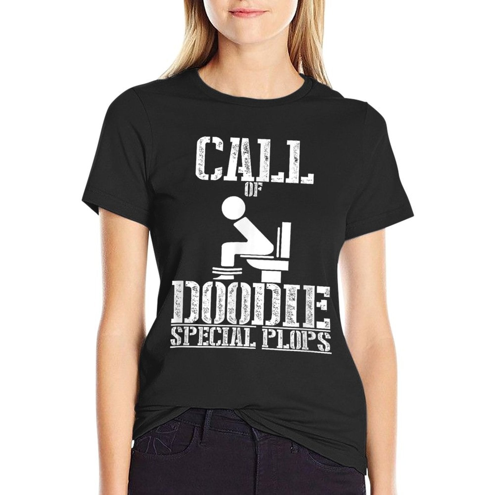Call Of Doodie Special Plops T-shirt Duty  Trendy Pattern T-Shirt