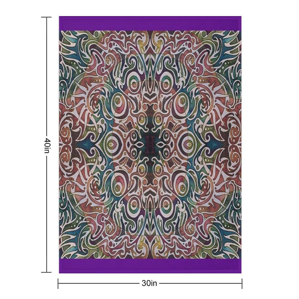 Iris Quick-dry Throw Blanket