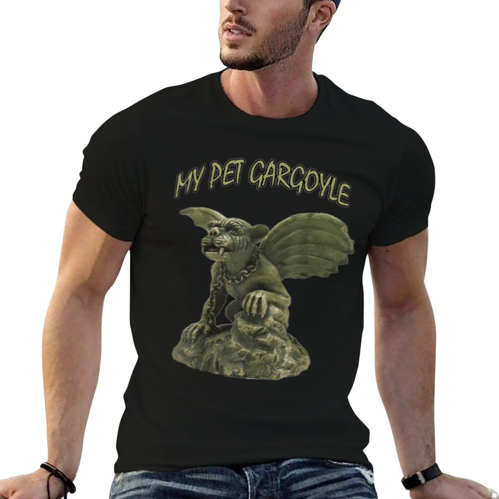 Gargoyle Fantasy Novelty Gift Idea  High-quality Stitching T-Shirt