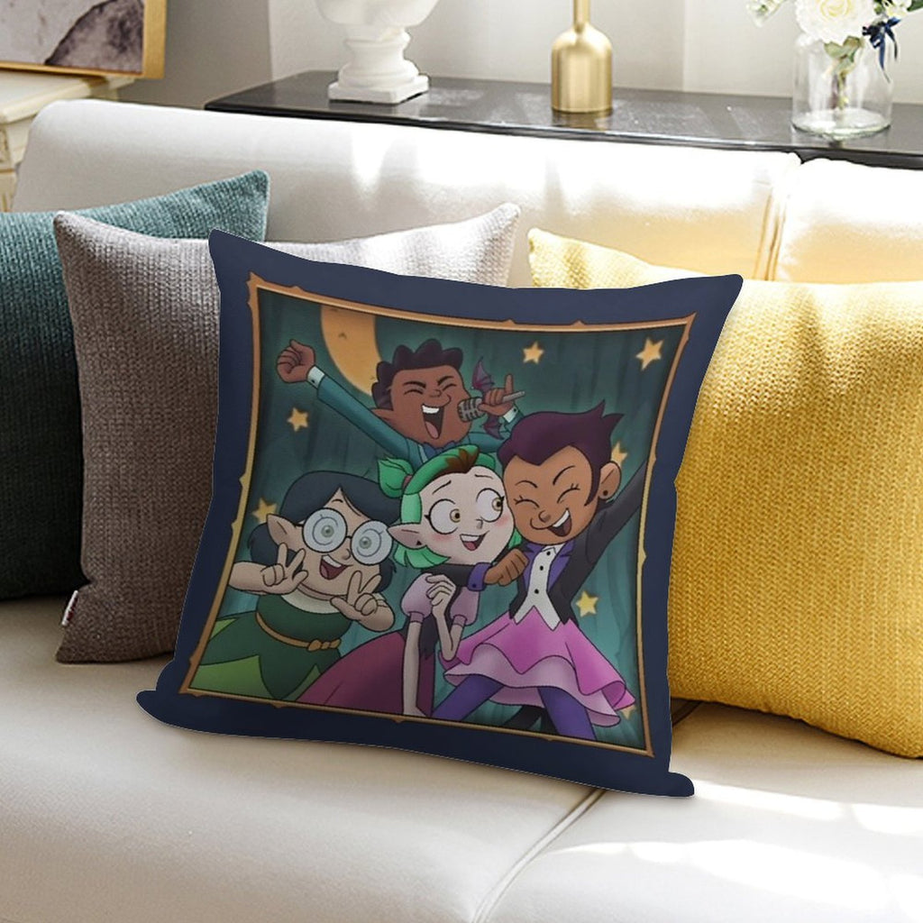 The Owl House Soft Home Decor Throw Pillow