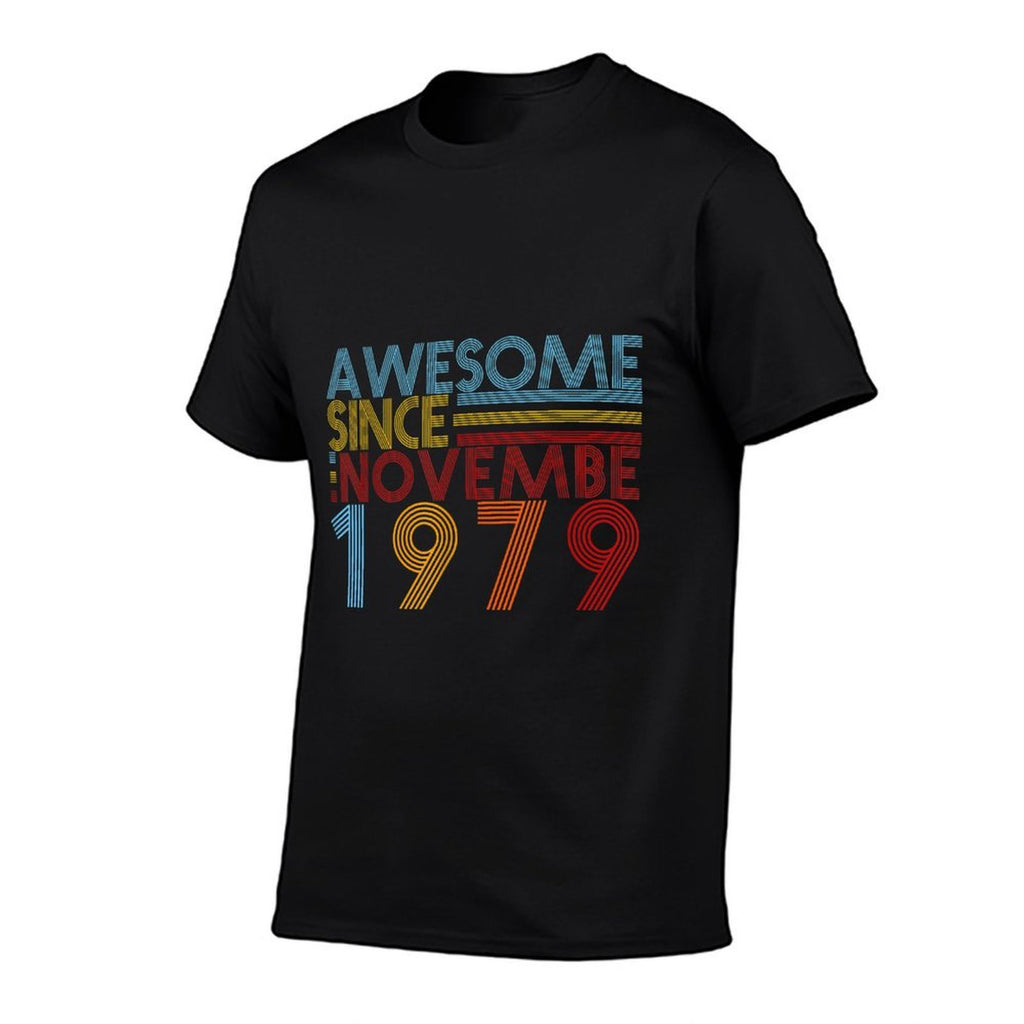 Nov 1979 40 Years Old 40th Birthday Gift For Men Women Kid  Vintage-inspired T-Shirt