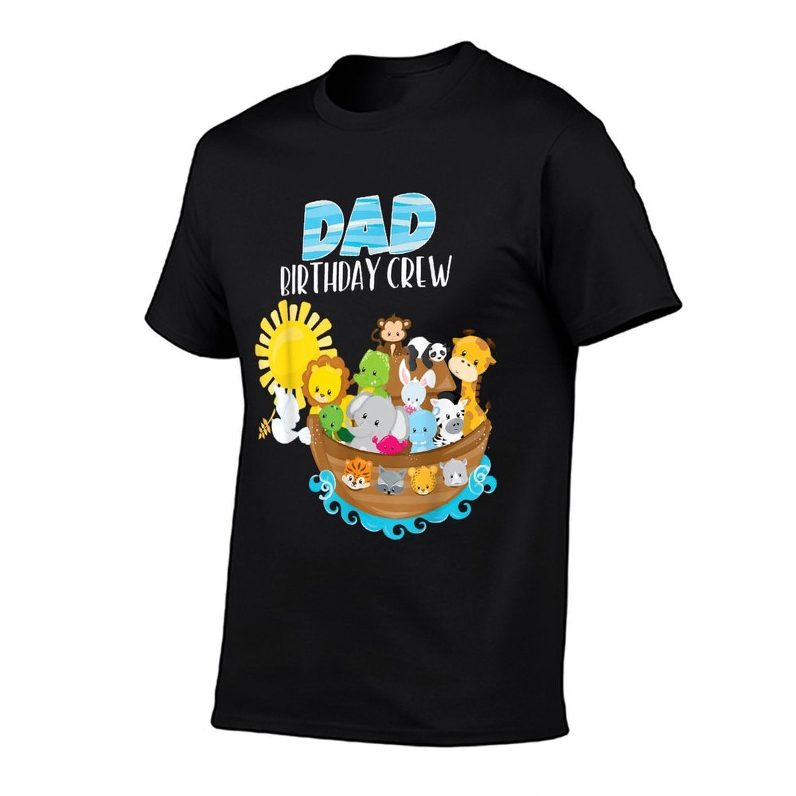Noahs Ark Birthday Party Dad Birthday Crew Toddler Bday  Lightweight T-Shirt