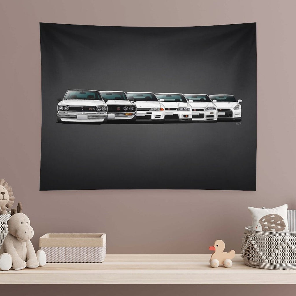 History Nissan GTR - V02 Tapestry