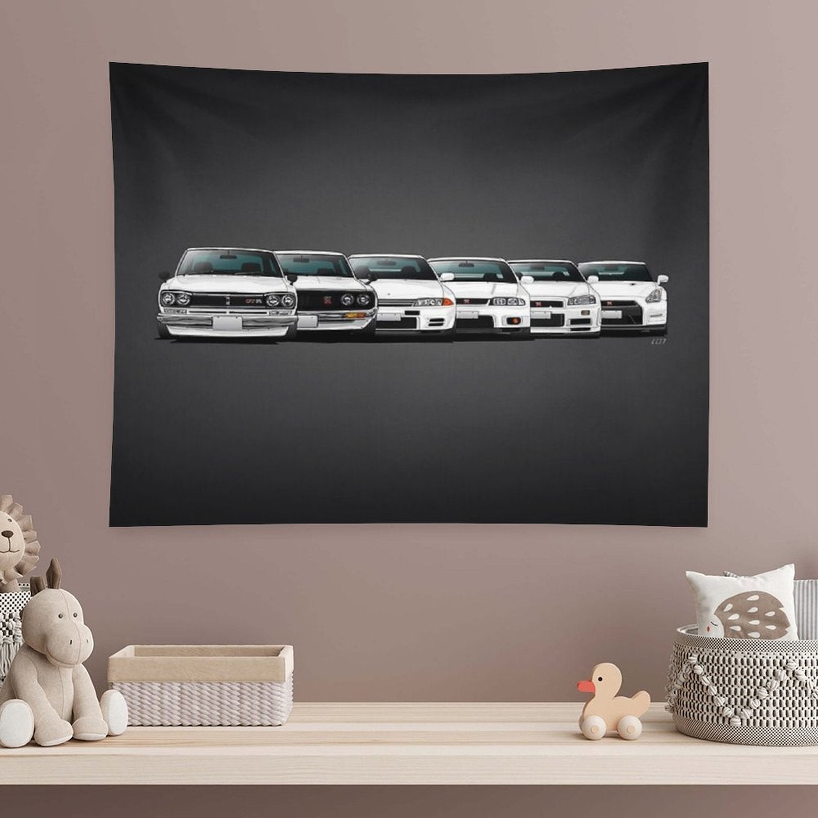 History Nissan GTR - V02 Tapestry