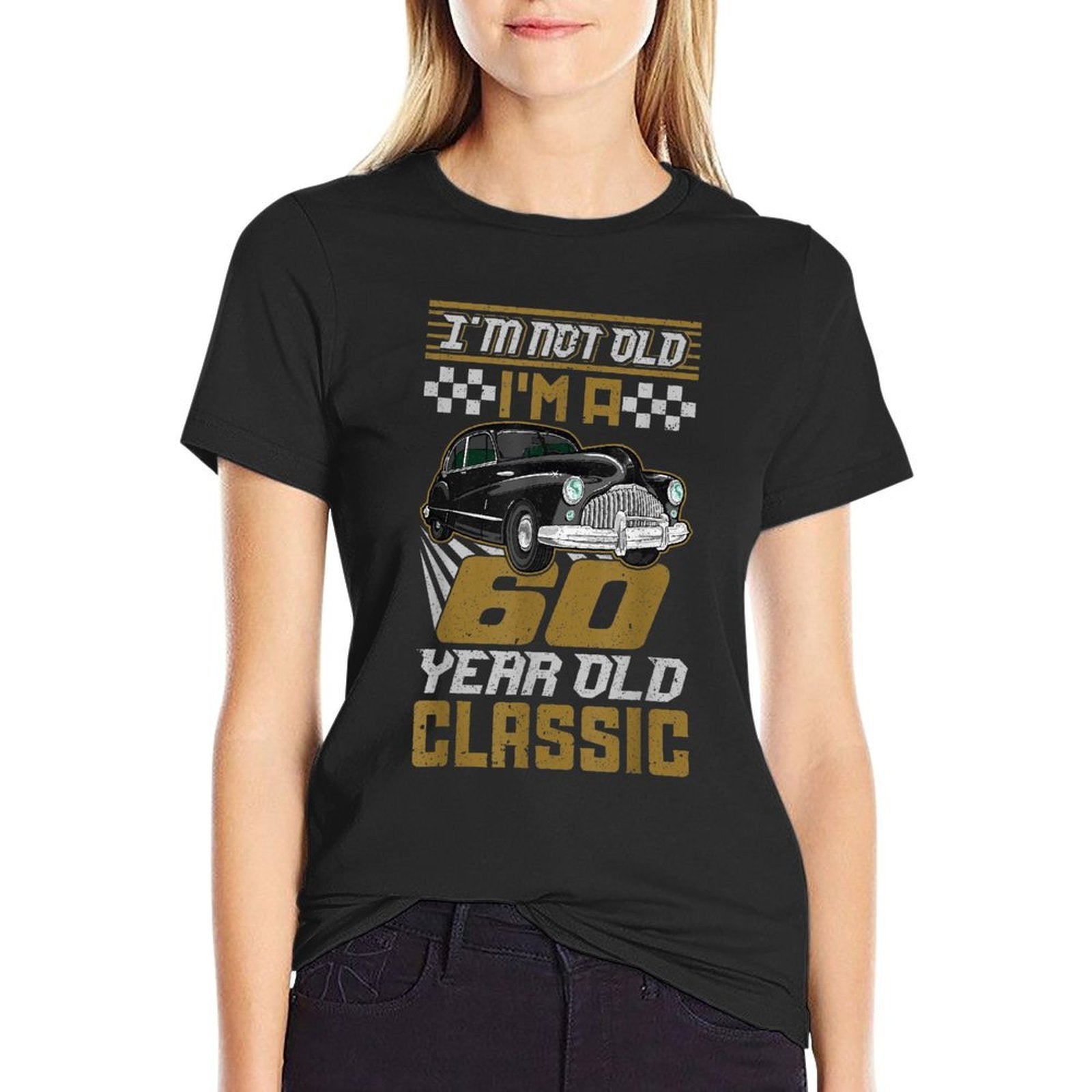 Silly 60th Birthday I'm Not Old 60 Year Gag Gift  Moisture-wicking T-Shirt